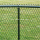 Green PVC Coated Chain Link Fence / Diamond Wire Mesh